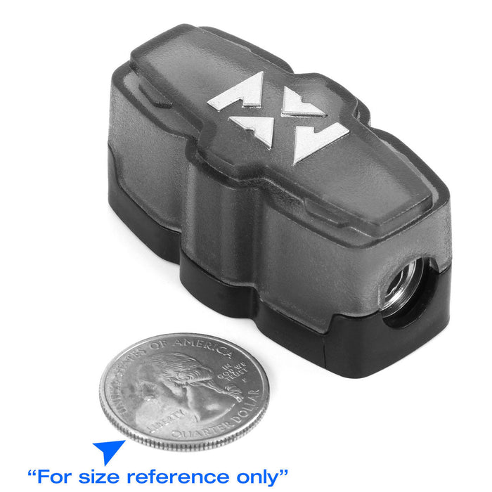XMFH48 4/8 Gauge AWG Mini-ANL/MANL/AFS In-ine Fuse Holder for Car Audio and Marine Audio (World's Smallest)