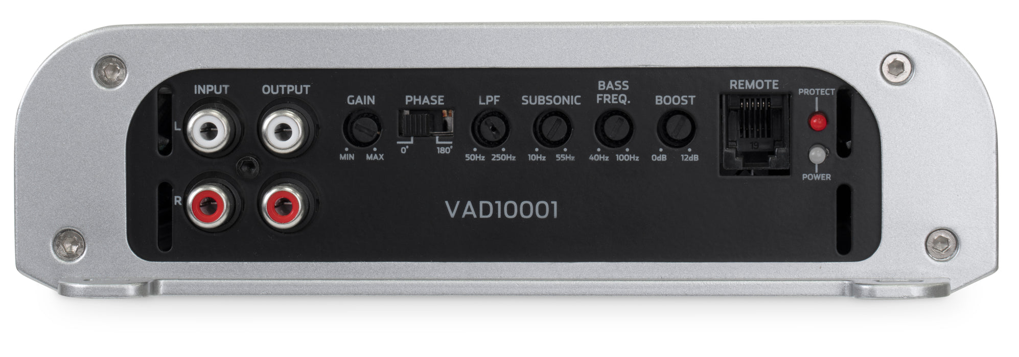 VAD10001 1000W RMS V-Series Class-D 1-Ohm Stable Monoblock Amplifier (Marine Certified)