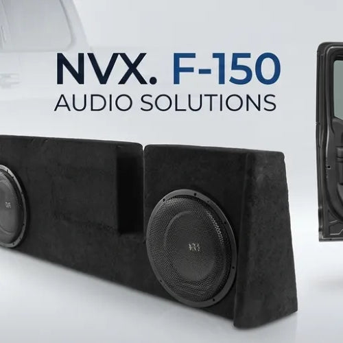 2009-2018 Ford F150 Underseat Subwoofer Bass Package