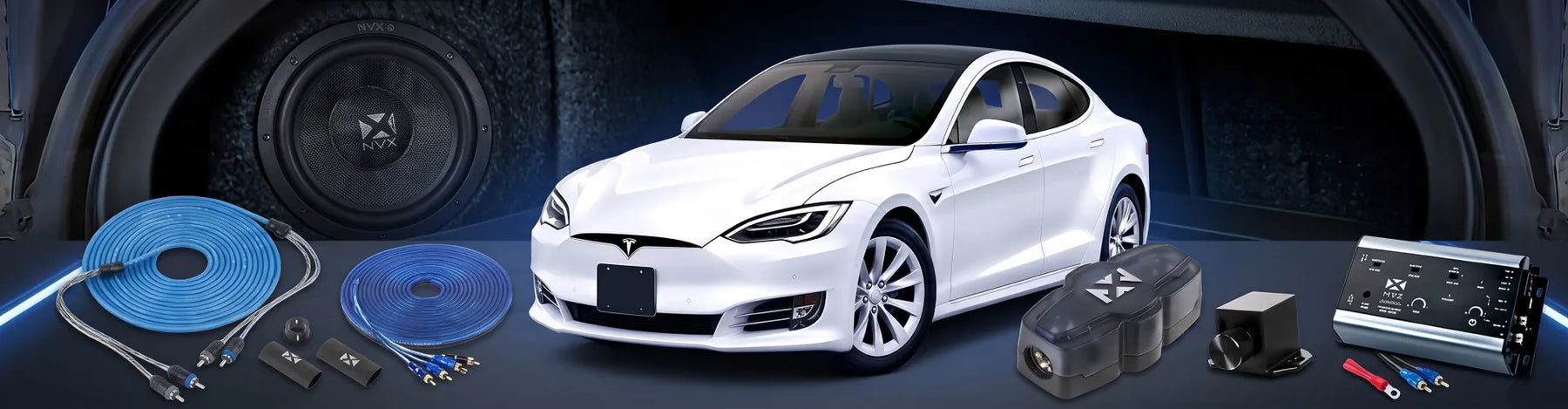 2012-2020 Tesla Model S NVX Subwoofer Bass Package