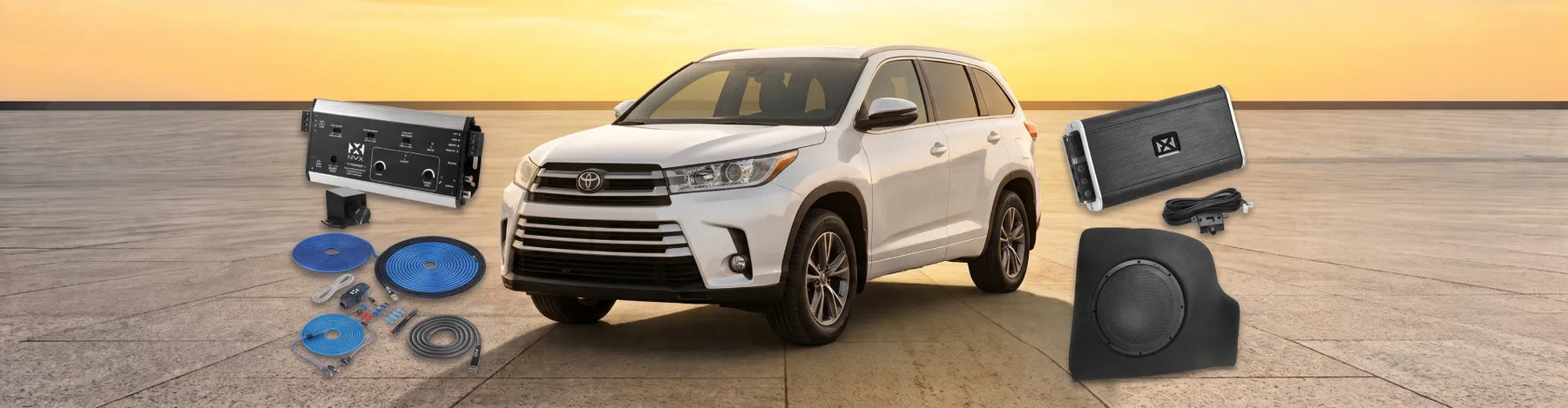 2014-2019 Toyota Highlander NVX Subwoofer Bass Package
