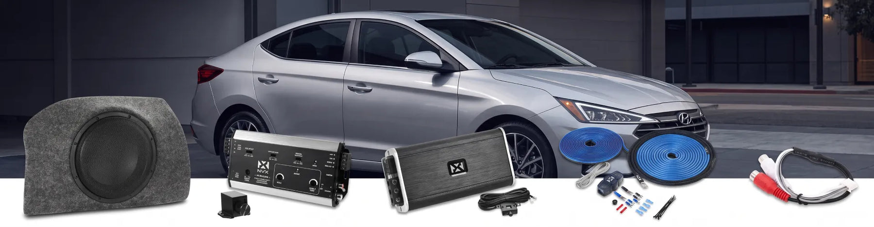 2016-2020 Hyundai Elantra Subwoofer Bass Package