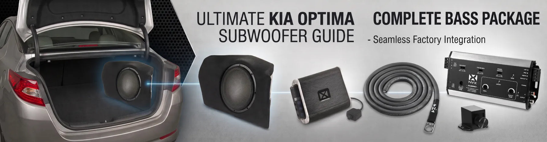 Kia Optima Subwoofer Bass Package Buyers Guide