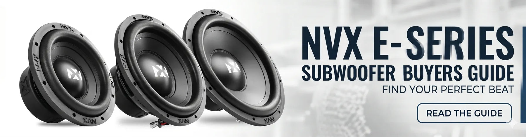 NVX E-Series Subwoofer Buyers Guide