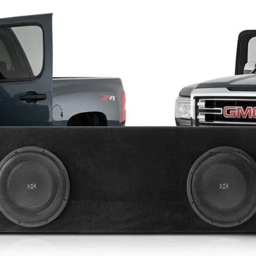 NVX Loaded Subwoofer Enclosure 2007-2013 Silverado Sierra