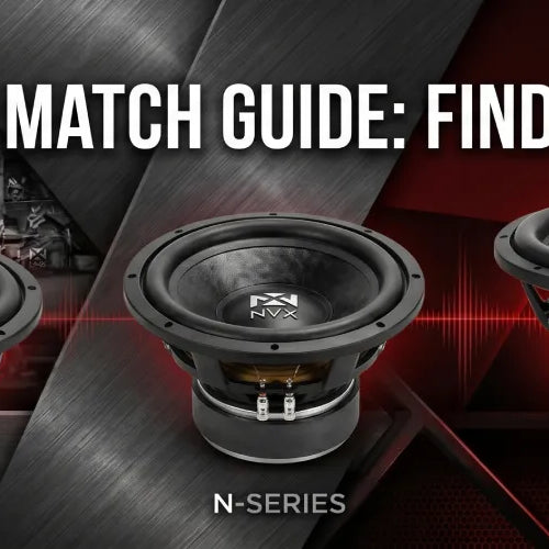 NVX Subwoofer Match Guide