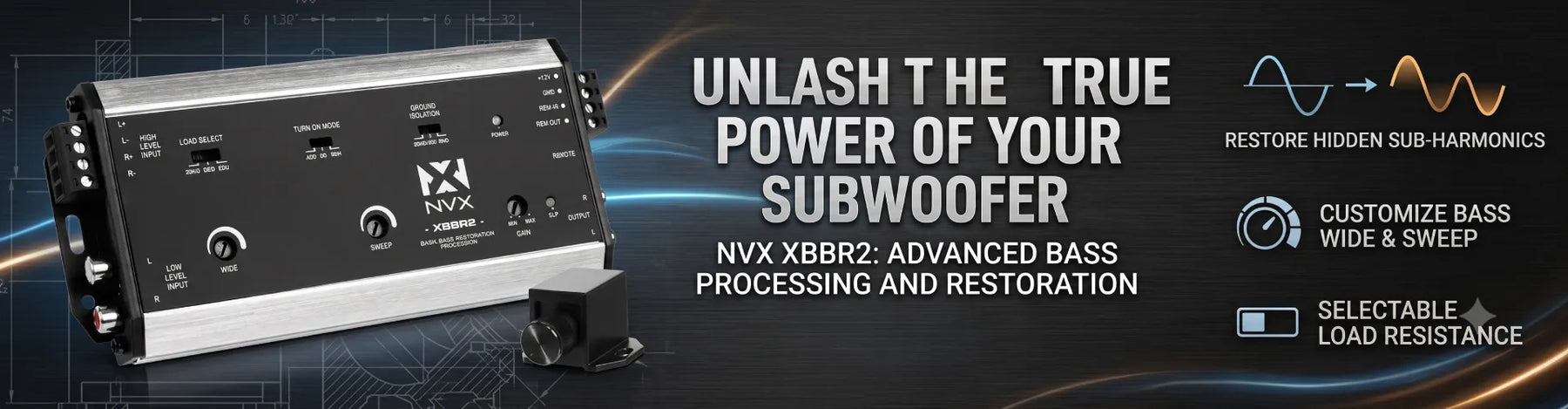  NVX BassTracer Enhancer (XBBR2)