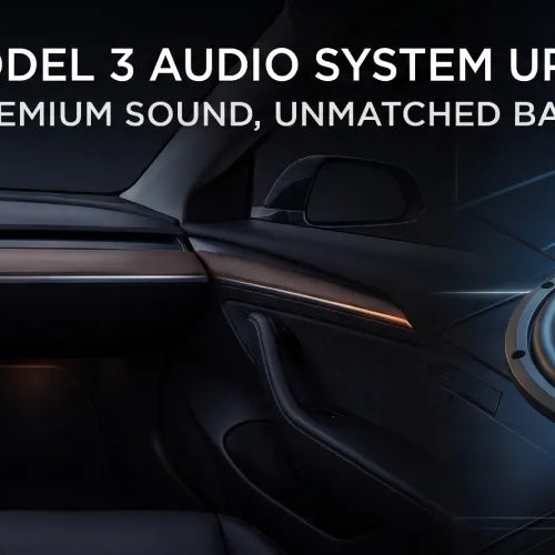 NVX Car Audio Tesla Model 3 Subwoofer Amplifier Upgrade