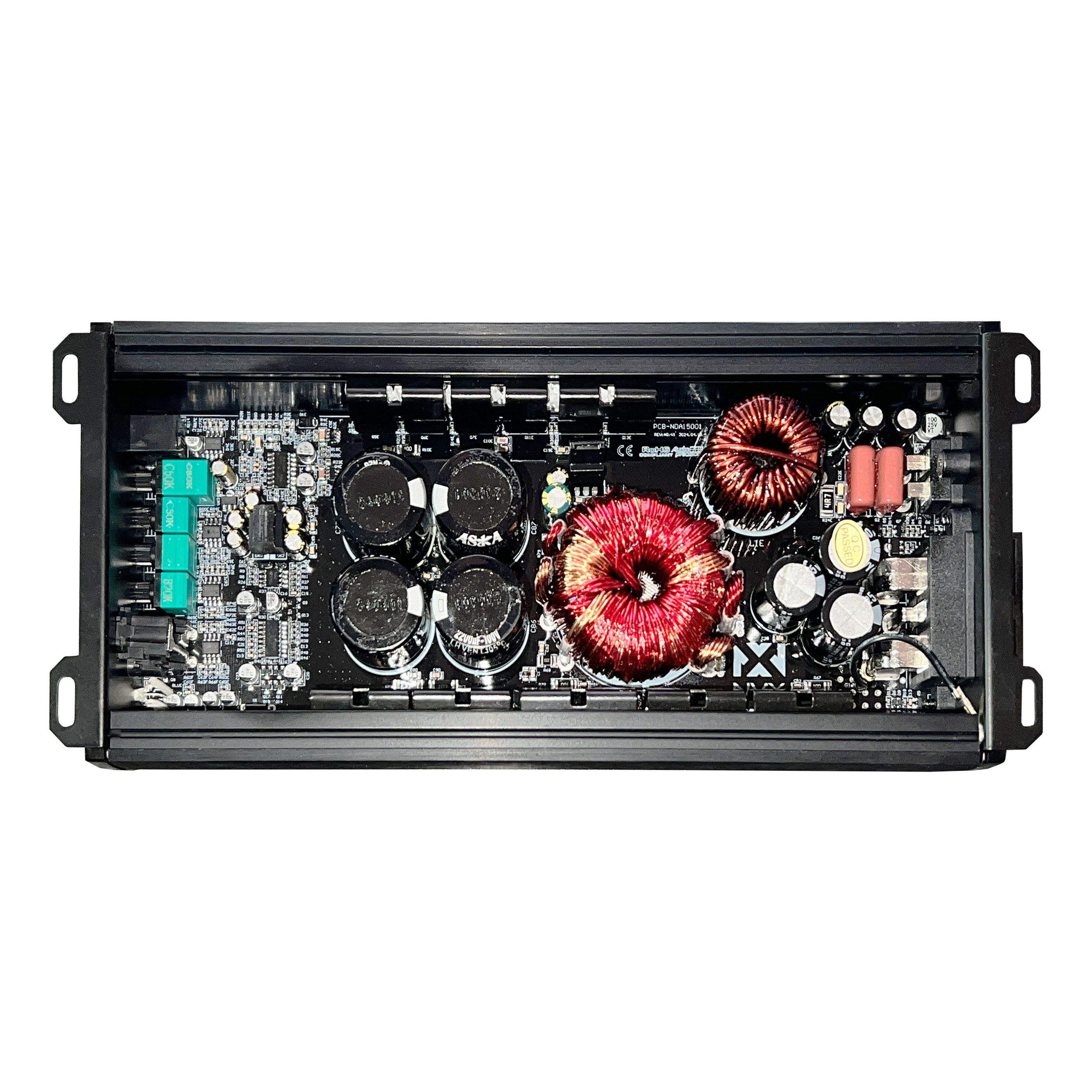NDA15001 3000W Peak (1500W RMS) N-Series Class-D 1-Ohm Stable Monobloc ...