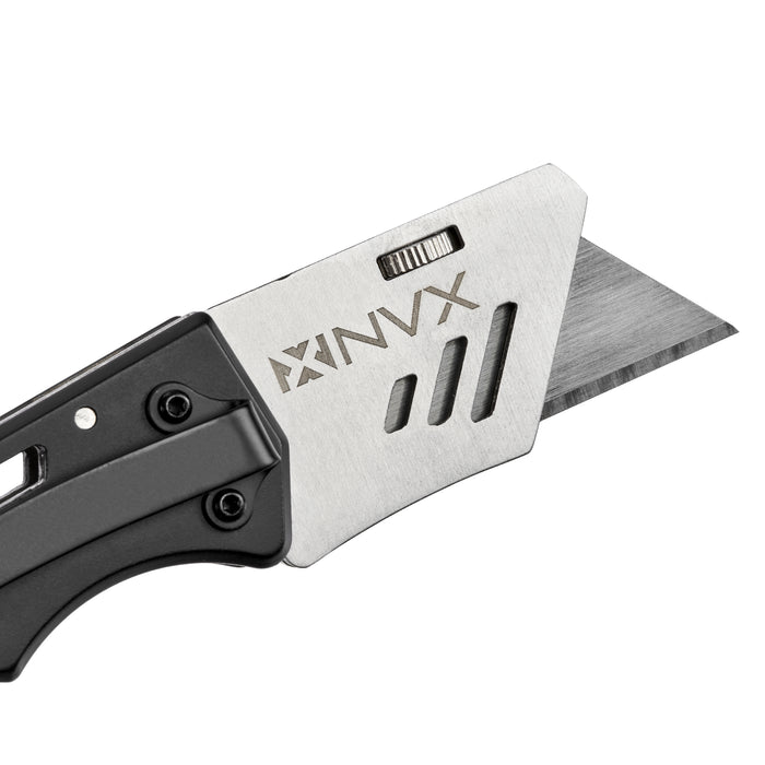 VKN2BK Black Handle Stainless Steel Utility Knife