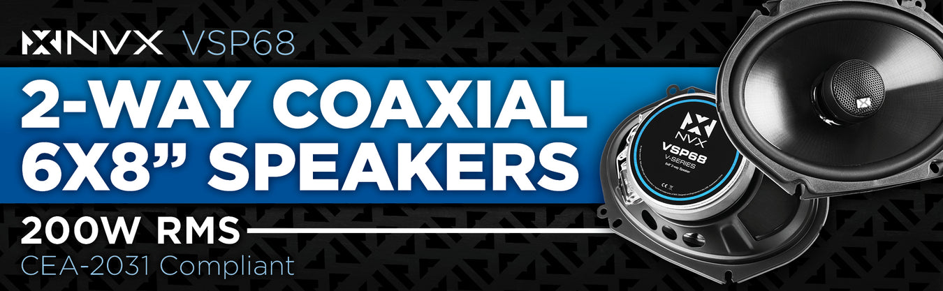 VSP68 600W Peak (200W RMS) 6x8