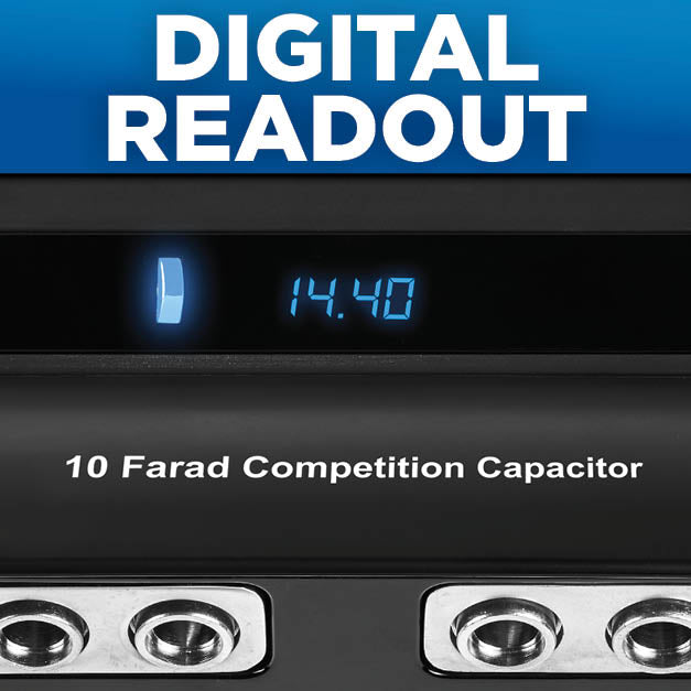 XCAP10H True 10 Farad Stiffening Hybrid Capacitor with Digital