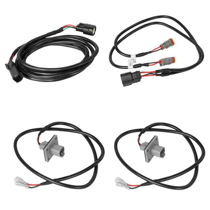 XFHD14 6x9" Cut-in Saddlebag Speaker Lid Kit with Speaker Harness for Select 2014-2023 Harley Davidson Motorcycles (Speakers NOT Included)