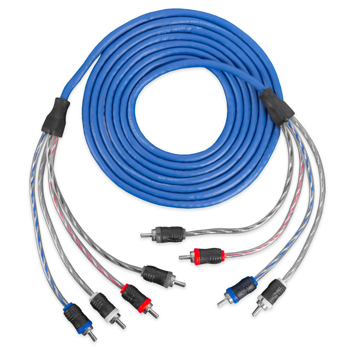 XIV43 9.84 ft (3 meter) 4-Channel V-Series RCA Audio Interconnect Cable