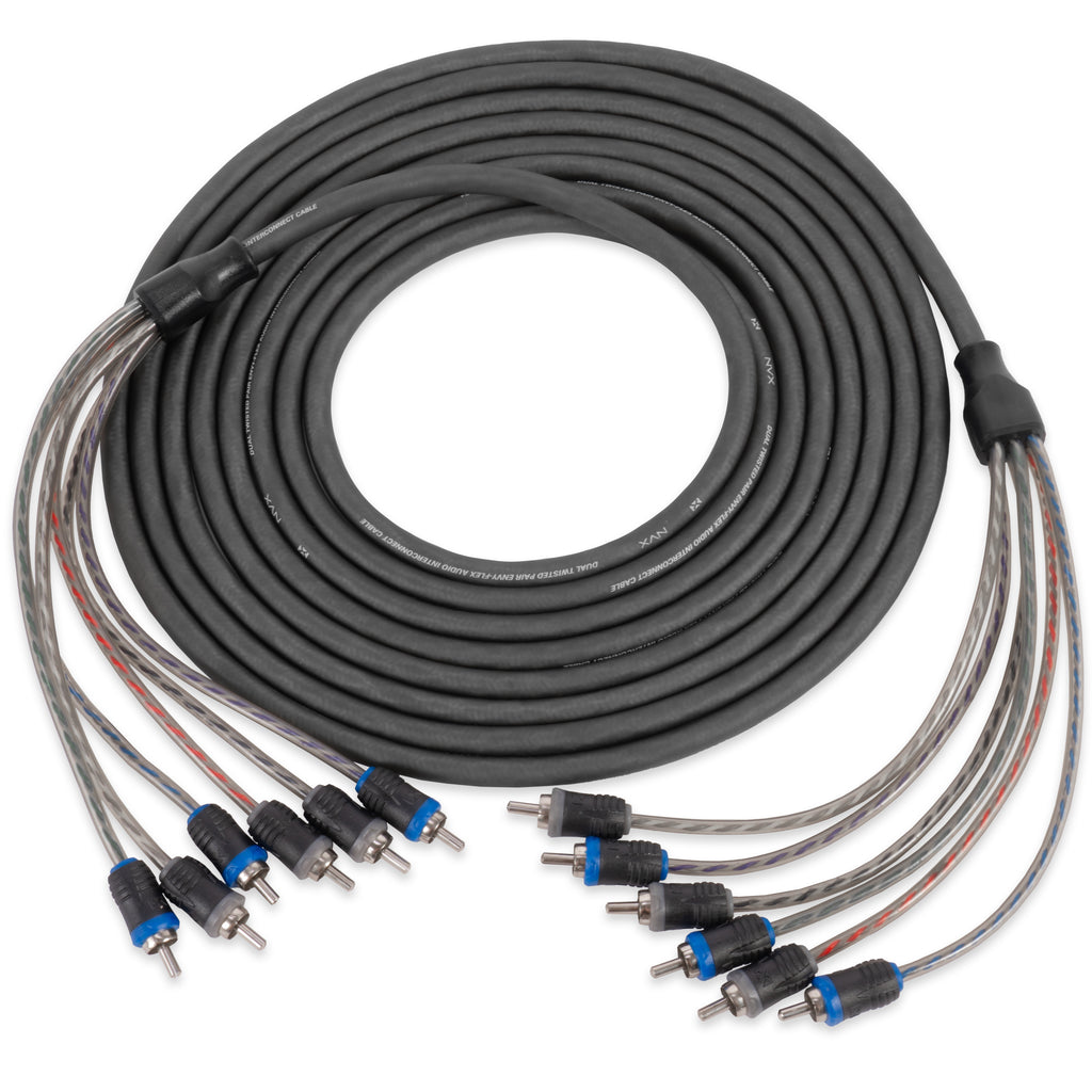 XIV65 16.4 ft (5 meter) 6-Channel V-Series RCA Audio Interconnect