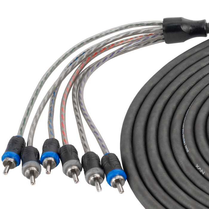 XIV65 16.4 ft (5 meter) 6-Channel V-Series RCA Audio Interconnect Cable