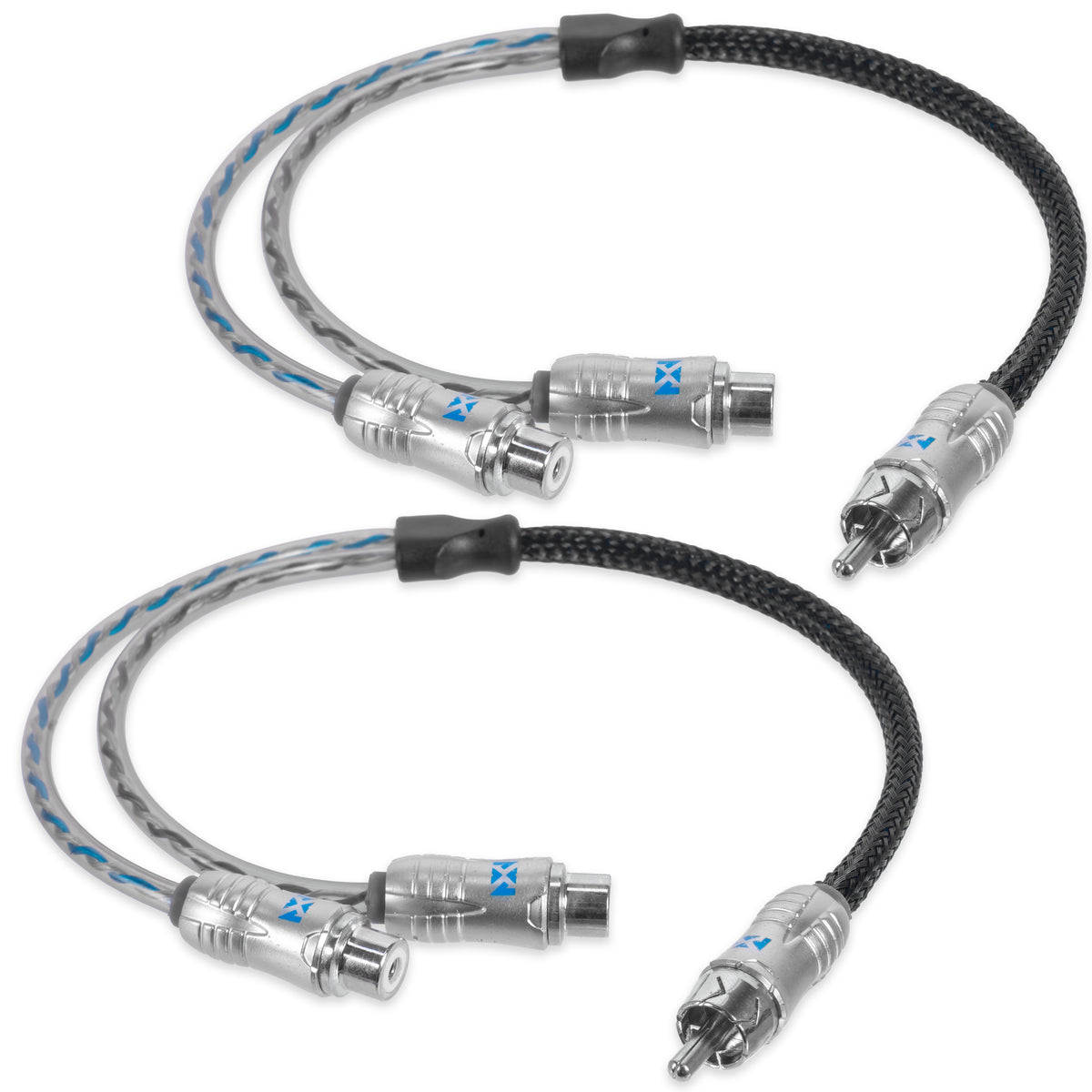 XIX2F 1 Male to 2 Female Y-Adapter X-Series RCA Audio Interconnect