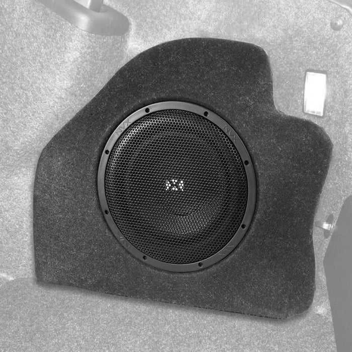 Custom Fit 350W RMS Single 10" Loaded BOOST Sealed Enclosure - 2015-2023 Dodge Charger - BE-DOD-CHA-G7