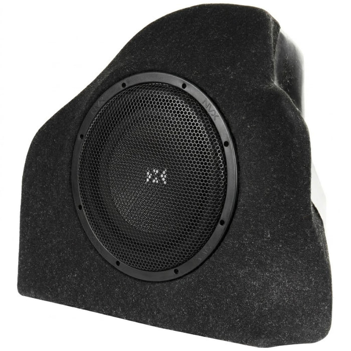 Custom Fit 350W RMS Single 10" Loaded BOOST Sealed Enclosure - 2015-2023 Dodge Charger - BE-DOD-CHA-G7