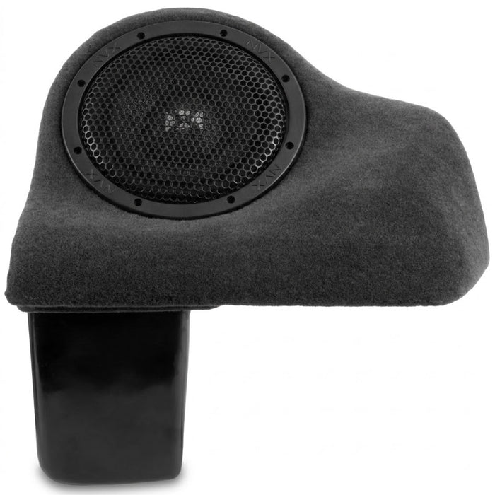 Custom Fit 350W RMS Single 10" Loaded BOOST Sealed Enclosure - 2006-2013 Chevrolet C6 Corvette - BE-GM-VETC6