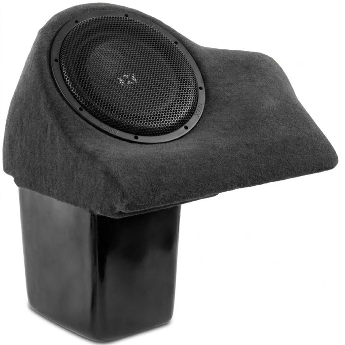 Custom Fit 350W RMS Single 10" Loaded BOOST Sealed Enclosure - 2006-2013 Chevrolet C6 Corvette - BE-GM-VETC6