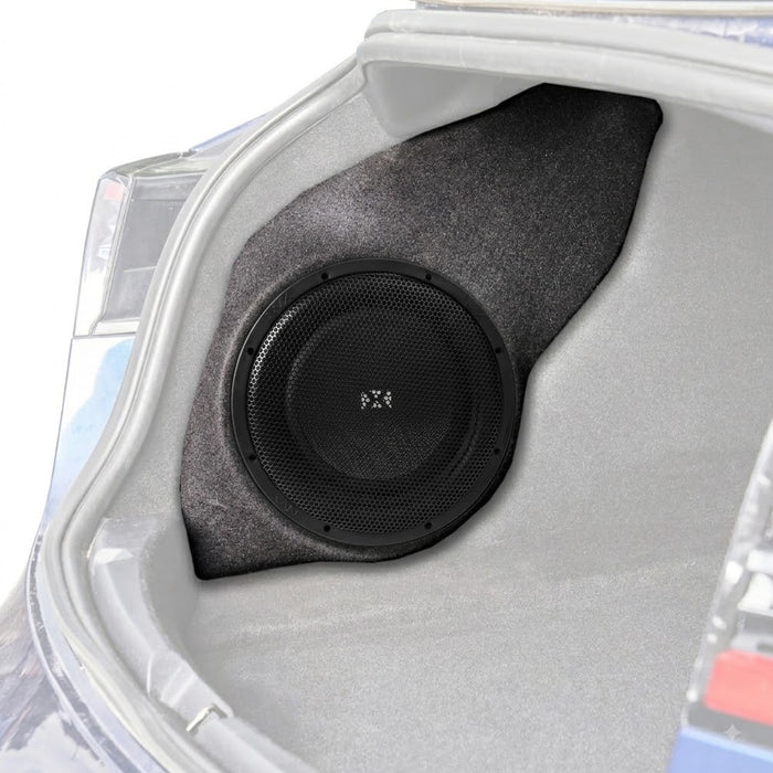 Custom Fit 350W RMS Single 10" Loaded BOOST Sealed Enclosure - 2017-2022 Tesla Model 3 - BE-T-M3-G1