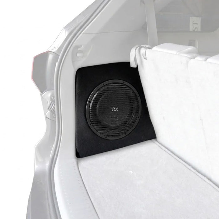 Custom Fit 350W RMS Single 10" Loaded BOOST Sealed Enclosure - 2014-2019 Toyota Highlander - BE-TOYHIG3
