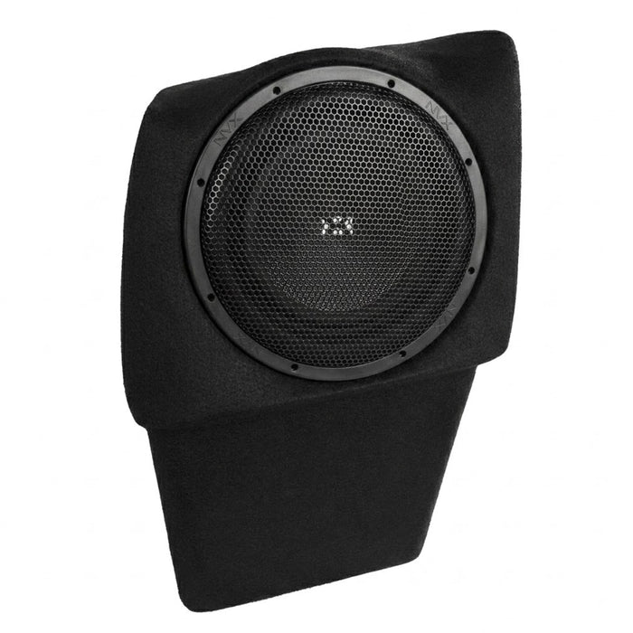 Custom Fit 350W RMS Single 10" Loaded BOOST Sealed Enclosure - 2020-2023 Tesla Model Y - BE-TSLA-Y-G1D (Driver's Side)