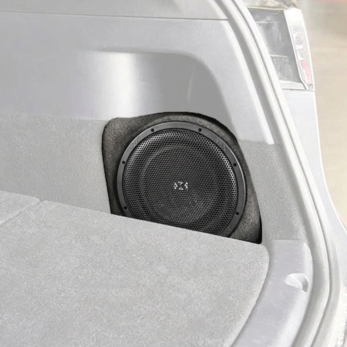 Custom Fit 350W RMS Single 10" Loaded BOOST Sealed Enclosure - 2020-2023 Tesla Model Y - BE-TSLA-Y-G1P (Passenger's Side)