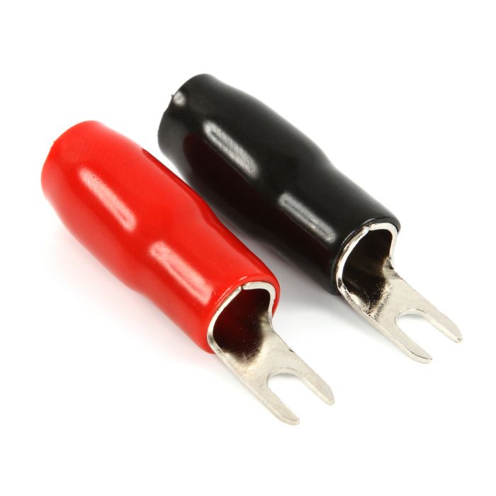 BST408 | Pair of 4 Gauge Spade Terminals  (#8 Opening)