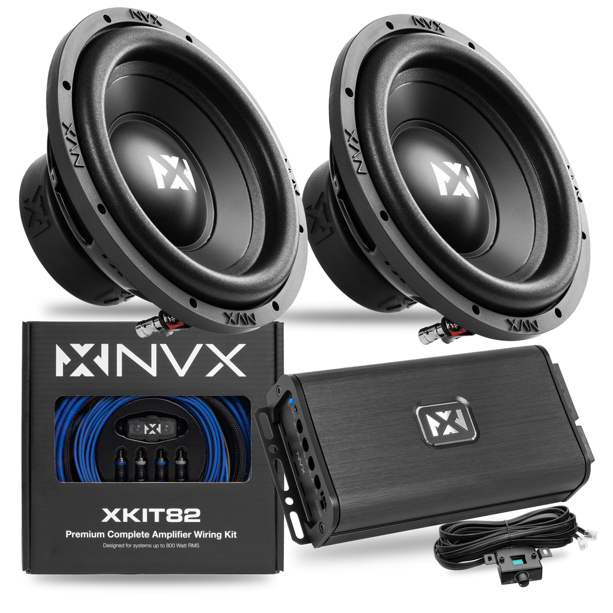 1000W Peak (500W RMS) E-Series Dual 10