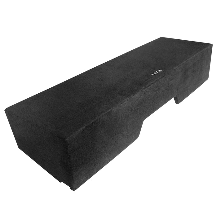 LVE-GM-SLVECG1-D10S Custom Fit 700W RMS Dual 10" Sealed Loaded Down Firing Subwoofer Enclosure for 1999-2006 Chevrolet Silverado and GMC Sierra Extended Cab Trucks