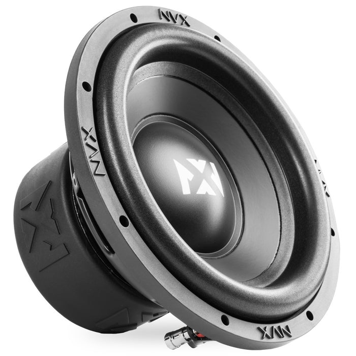 NVX Single 10" Complete Bass System w/  Ported Box, Amp, and Wiring Kit