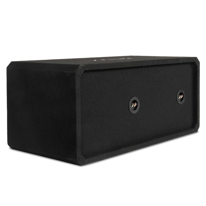 NVX Dual 10" Complete Bass System w/ Ported Box, Amp, and Wiring Kit