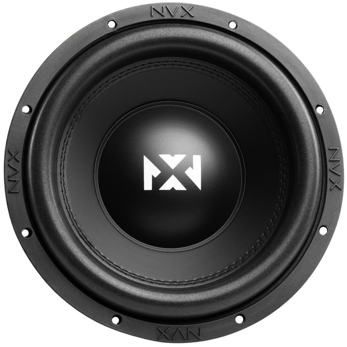 NVX Dual 10" Complete Bass System w/ Ported Box, Amp, and Wiring Kit