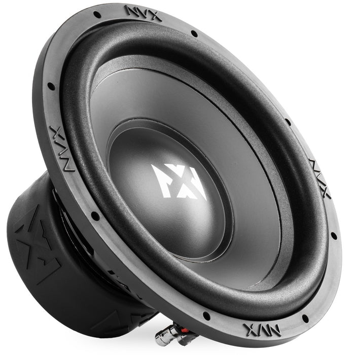 NVX Single 12" Complete Bass System w/  Ported Box, Amp, and Wiring Kit