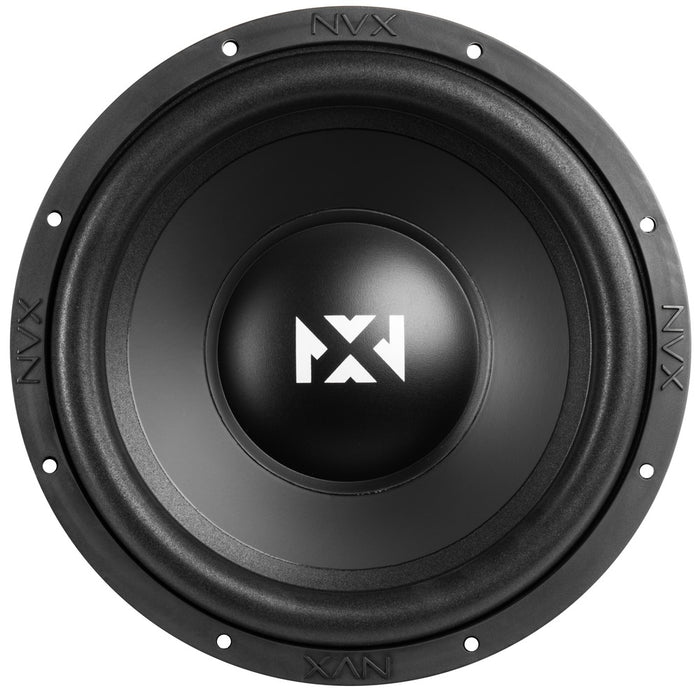NVX Single 12" Complete Bass System w/  Ported Box, Amp, and Wiring Kit