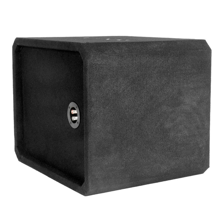 NVX Single 12" Complete Bass System w/  Ported Box, Amp, and Wiring Kit