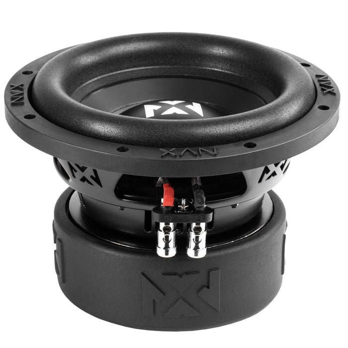 NVX Single 8" Complete Bass System w/ Ported Box, Amp, and Wiring Kit