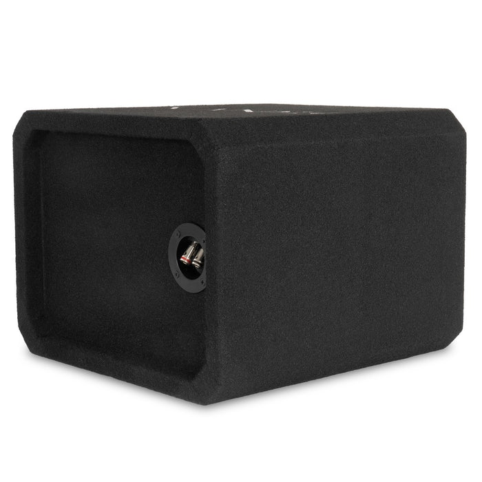 NVX Single 8" Complete Bass System w/ Ported Box, Amp, and Wiring Kit