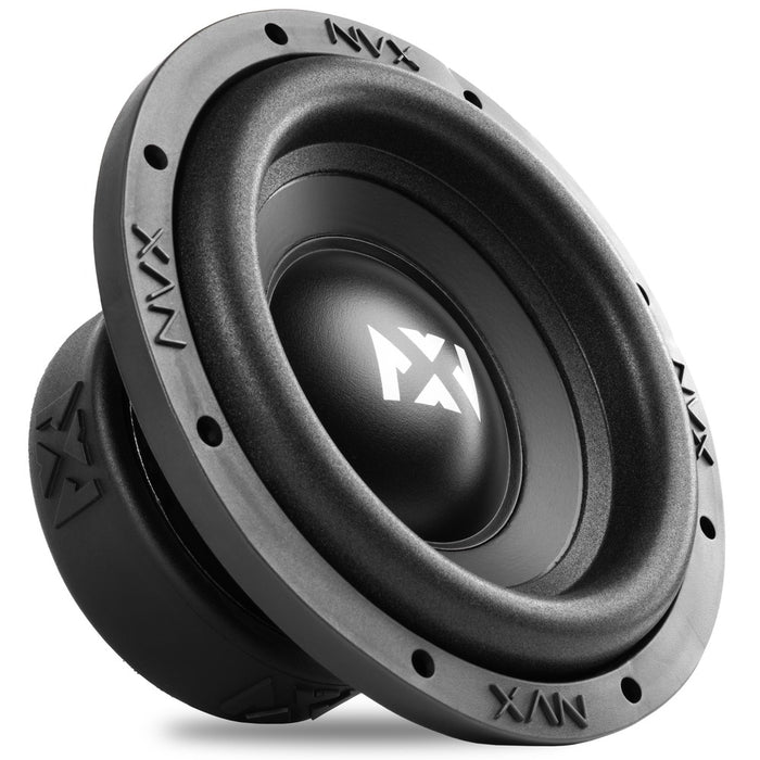 NVX Dual 8" Complete Bass System w/ Ported Box, Amp, and Wiring Kit