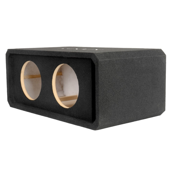 NVX Dual 8" Complete Bass System w/  Ported Box, Amp, and Wiring Kit