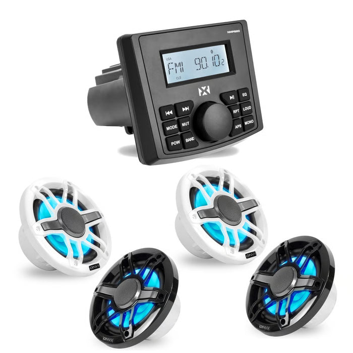 NVX NMPS20 & MVSP65 (x2) Marine Package