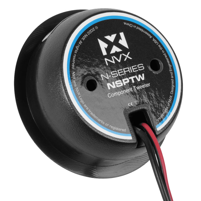 NSPTW 200W Peak (60W RMS) 3/4" N-Series Silk Dome 4-ohm Tweeters with In-line Crossovers