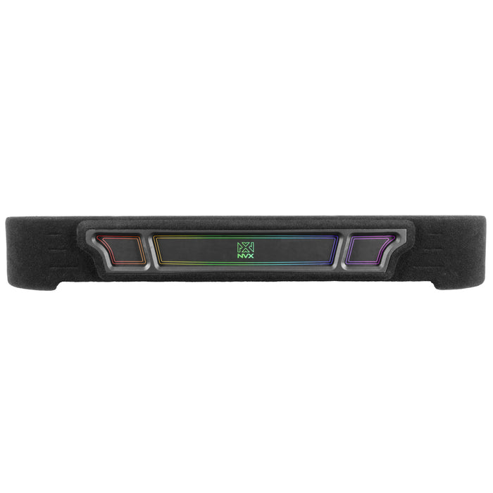2009-2026 Ford F-Series Bass Package - Custom Dual 12" 1200W RMS Amplified Subwoofer Enclosure with Amplifier Wiring Kit - PBK-FD-09F150SC-S212