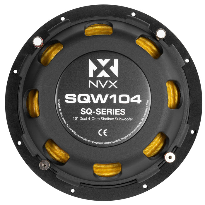 2008-2018 Chevrolet Silverado, GMC Sierra Crew Cab Bass Package - Custom Dual 10" 1200W RMS Amplified Sealed Subwoofer Enclosure with Amplifier Wiring Kit - PBK-GM-08SLVCC-S210