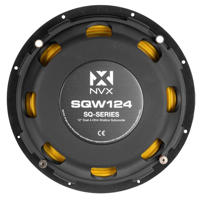 2019-2024 Ram 1500 Crew Cab Bass Package - Custom Dual 12" 1200W RMS Amplified Vented Subwoofer Enclosure with Amplifier Wiring Kit - PBK-RAM-19CC-P212