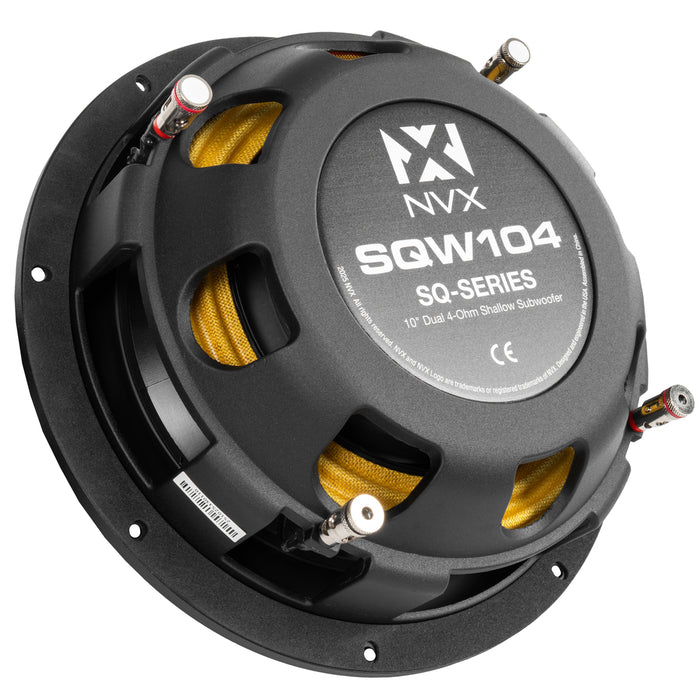 2019-2024 Ram 1500 Crew Cab Bass Package - Custom Dual 10" 1200W RMS Amplified Sealed Subwoofer Enclosure with Amplifier Wiring Kit - PBK-RAM-19CC-S210