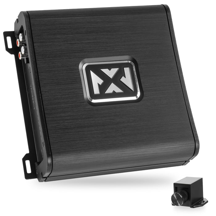 2012-2020 Tesla Model S Bass Package - Custom Single 10" 1000W RMS Amplified Subwoofer Enclosure with Line Out Converter and Wiring Kit - PBK-TSLAS-VCW104