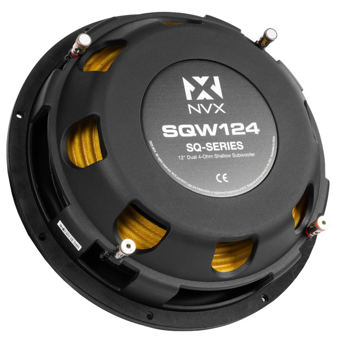 Custom Fit 1200W RMS Dual 12" Loaded BOOST Sealed Truck Enclosure with LED Lighting - 2019-2024 Chevrolet Silverado and GMC Sierra Crew Cab - BE-GM-19SLVCC-S212
